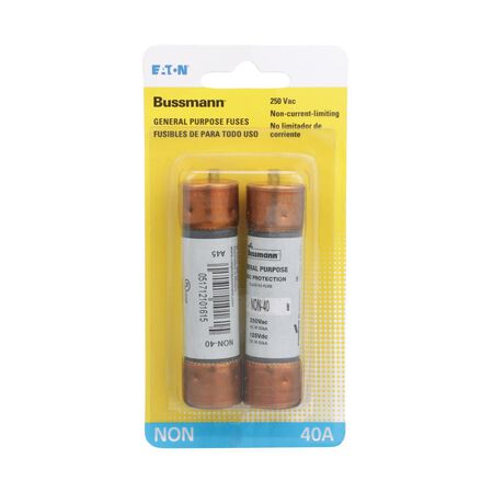 Bussmann 40 amps One-Time Fuse 2 pk