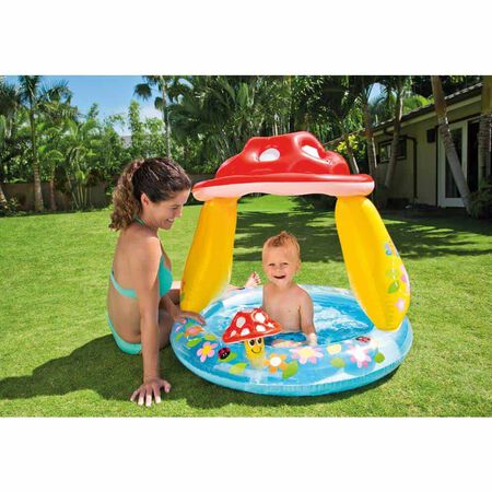 Mushroom Inflatable Baby Shade Pool