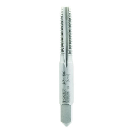 Irwin Hanson High Carbon Steel 3/8 in.-16NC SAE Fraction Tap 1 pc.