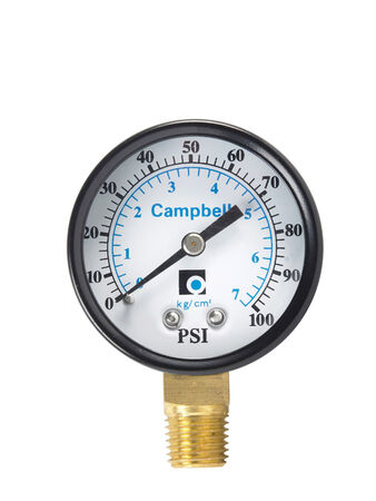 Campbell Pressure Gauge 100 psi