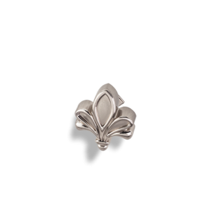 1-3/4" Overall Length Fleur De Lis Cabinet Knob