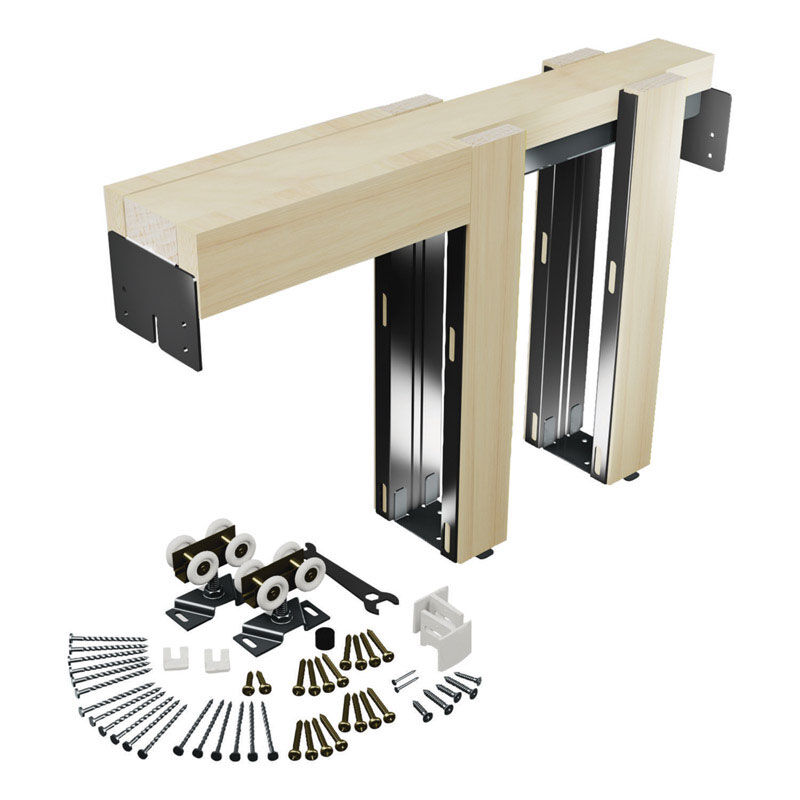 Prime Line Side Mount Pocket Door Frame Kit 1 Pk Stine Home