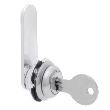 Ace Chrome Silver Brass Cam Lock
