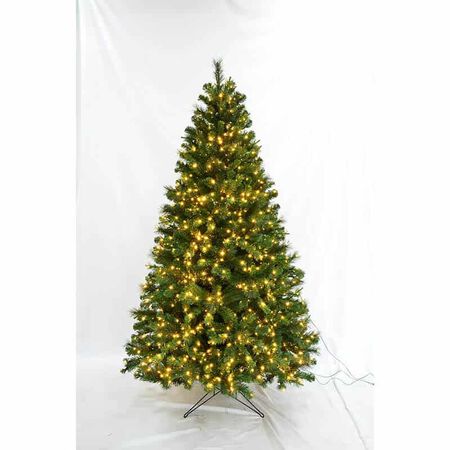 Celebrations 7 ft. Full LED 500 count Scotch Pine Color Changing Christmas Tree