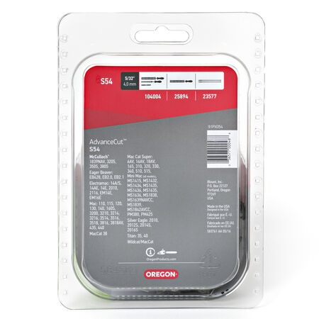 Oregon AdvanceCut S54 16 in. 54 links Chainsaw Chain