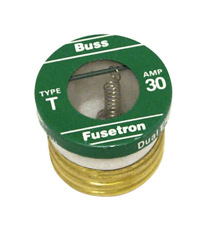 Bussmann 30 amps Time Delay Plug Fuse 2 pk