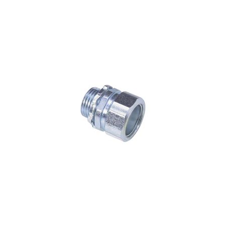 Sigma Engineered Solutions ProConnex 3/4 in. D Zinc-Plated Steel Compression Connector For Rigid/IMC