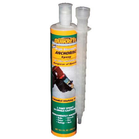 Quikrete High Strength Epoxy Gray Epoxy 8.6 oz
