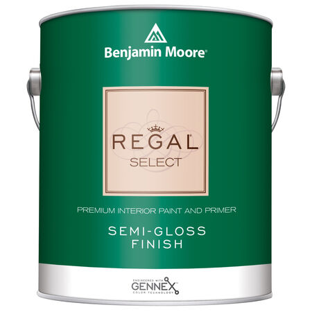 Benjamin Moore Regal Select Semi-Gloss Base 2 Paint And Primer Interior 1 Gallon
