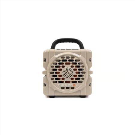 Turtlebox Cub Tan Wireless Bluetooth Weather Resistant Portable Speaker