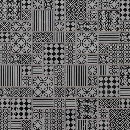 Mosaic Tetris Nero 10mm