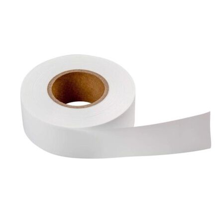 C.H. Hanson 300 ft. L X 1.2 in. W Plastic Flagging Tape White