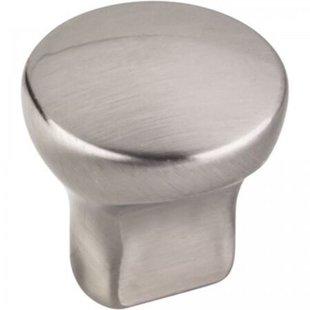 1" Diameter Cabinet Knob Satin Nickel