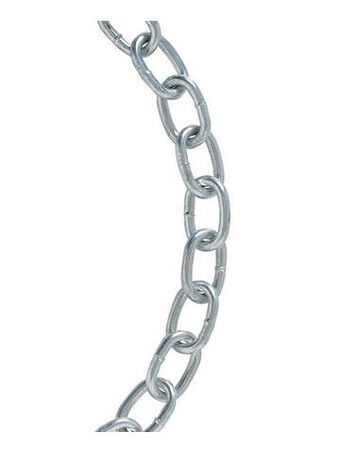 Koch Industries 2/0 Sizes Passing Link Carbon Steel Chain .192 in. D X 20 ft. L