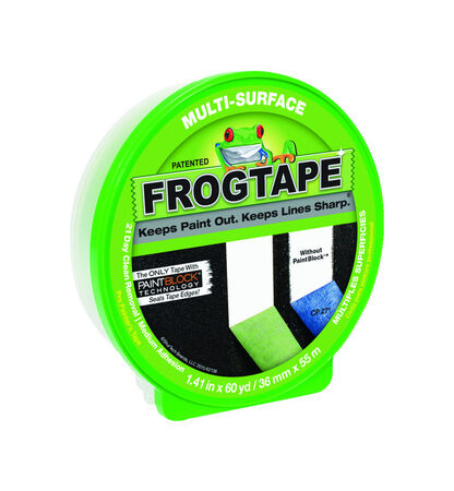 FrogTape 1.41 in. W X 60 yd L Green Medium Strength Painter's Tape 1 pk