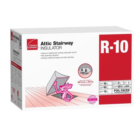 Owens Corning Attic Stair Insulator Tent Cover II 25-1/2 in. x 54 in.