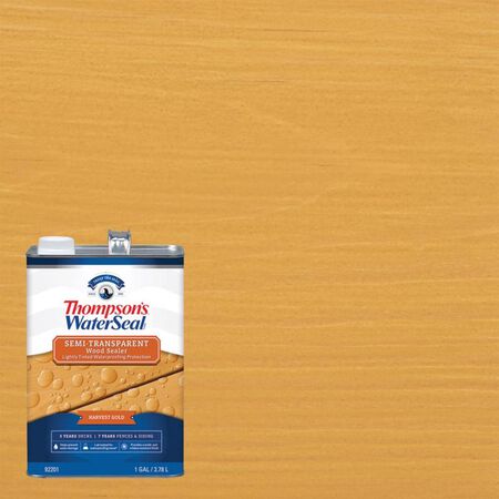 Thompson's WaterSeal Semi-Transparent Harvest Gold Waterproofing Wood Stain and Sealer 1 gal