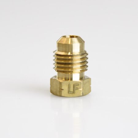 ATC 1/4 in. Flare Brass Hex Plug