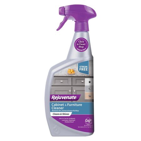Rejuvenate Lemon Scent Cabinet and Wood Cleaner 32 oz Liquid