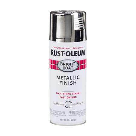 Rust-Oleum Stops Rust Chrome Bright Coat Metallic Spray 11 oz