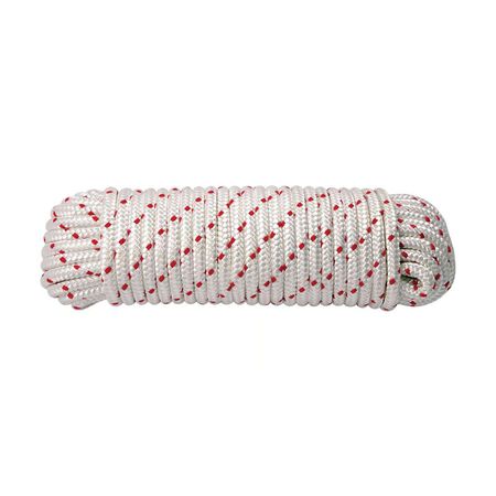 Ace 7/16 in. D x 100 ft. L White Diamond Braided Polyester Rope