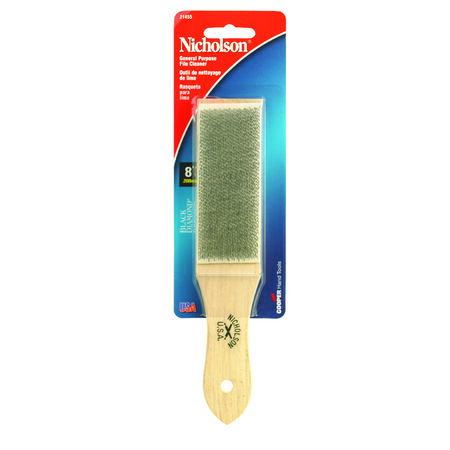 Nicholson 8 in. L Wood File Cleaner 1 pc