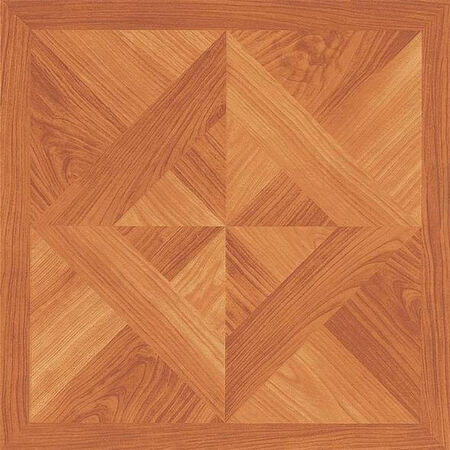 Self-Adhesive Floor Tile, 12 in L Tile, 12 in W Tile, 1.22 mm Thick Total