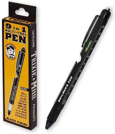 Trixie & Milo 9-in-1 BUILDER'S PEN (multi-tool) 