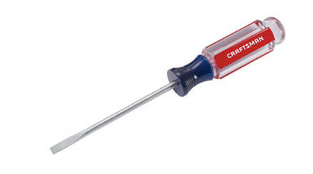 Craftsman 3/16 in. Slotted Cabinet Screwdriver 4 in. L