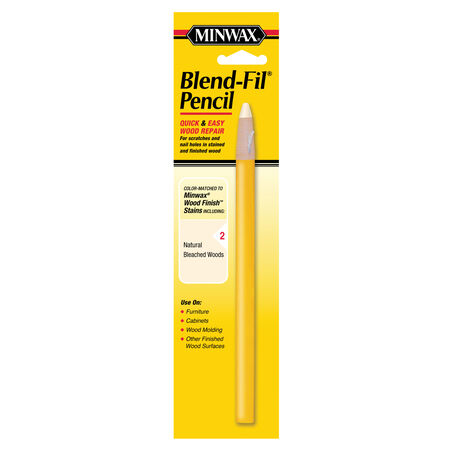 Minwax Blend-Fil No.2 Natural Bleached Wood Pencil 0.8 oz