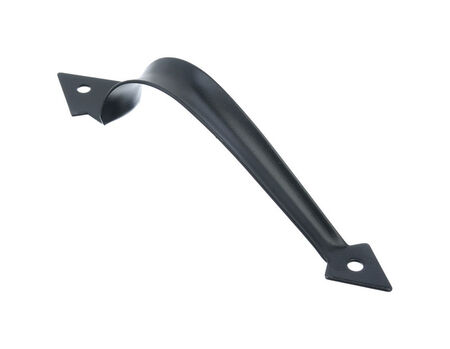 Ace 8.75 in. L Matte Black Stainless Steel Ornamental Gate Pull