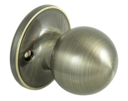 ProSource T3840V-PS Dummy Knob, T3 Design, 1-3/8 to 1-3/4 in Thick Door, Brass, 65.7 mm Rose/Base