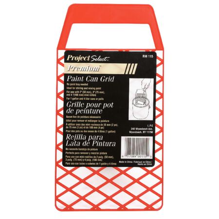 Linzer Red 1 gal Bucket Grid