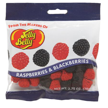 Jelly Belly Raspberries & Blackberries Jelly Beans 2.75 oz