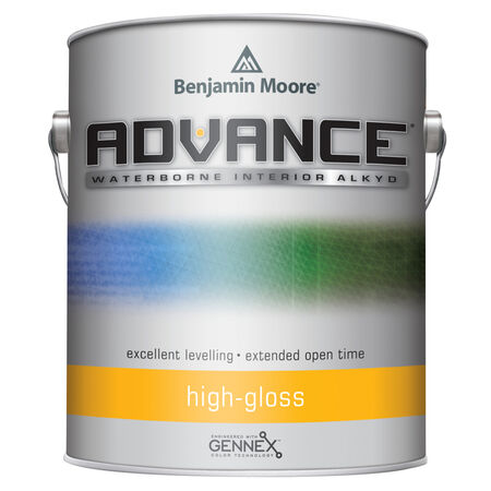 Benjamin Moore Advance High-Gloss Base 4 Paint Exterior and Interior 1 gal