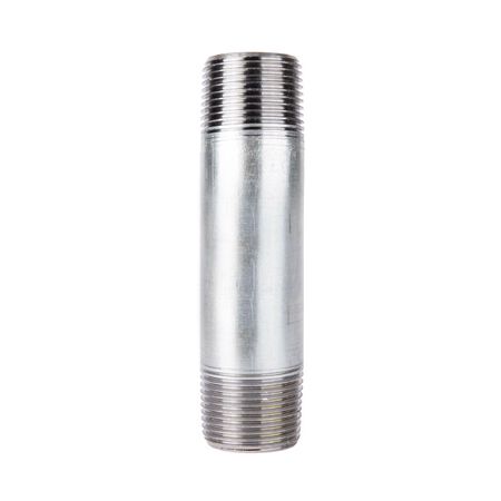 STZ Industries 1-1/4 in. MIP each X 1-1/4 in. D MIP Galvanized Steel 5 in. L Nipple