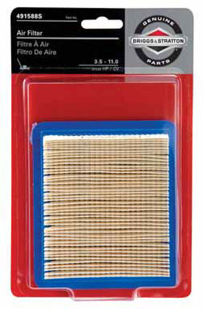 Briggs & Stratton Small Engine Air Filter For 625-1575 Series 3.5-11 Gross HP/CV