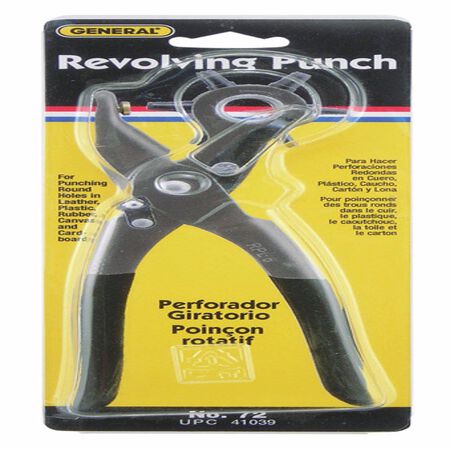 General Steel Revolving Punch Pliers 8.5 in. L 1 pc