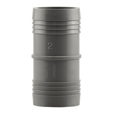 Boshart Industries 2 in. Insert X 2 in. D Insert Polypropylene 4 in. Coupling 1 pk