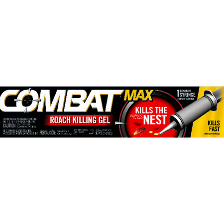 Combat Max Gel Roach Killer 2.1 oz.