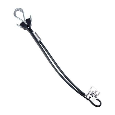 Keeper Black Tarp Strap 35 in. L 1 pk