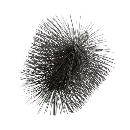 Rutland Chimney Sweep 6 in. Round Oil Tempered Chimney Brush
