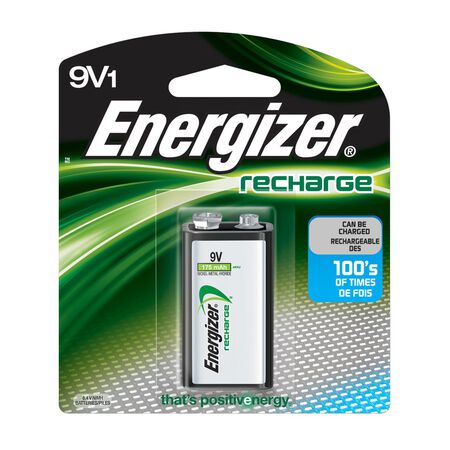 Energizer NiMH 9V 1.2 volts Rechargeable Batteries NH22NBP