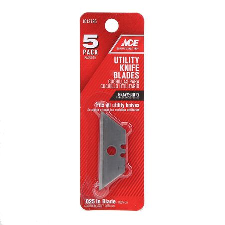 Ace Steel 2 Notch Razor Blade 2-5/16 in. L 5 pk