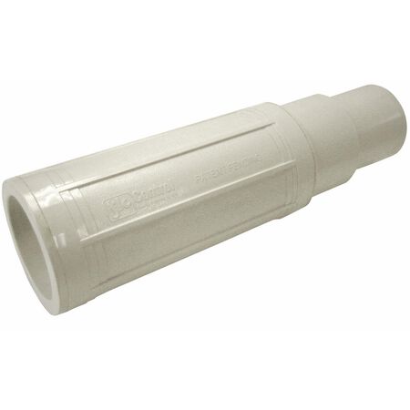 NDS Pro-Span Schedule 40 1 in. Hub each X 1 in. D Spigot PVC Repair Coupling 1 pk