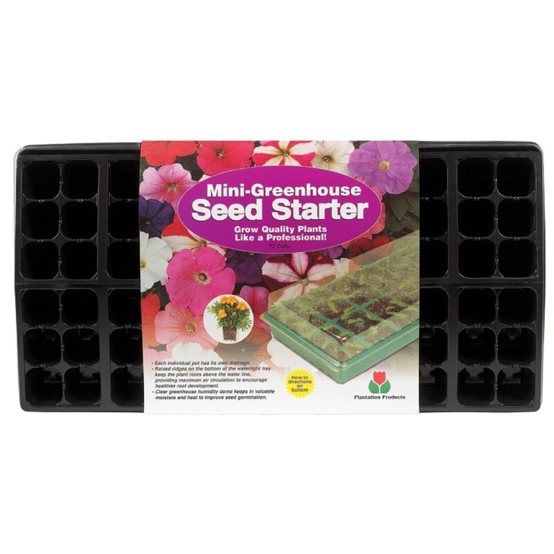 FerryMorse 72 Cells 11 in. W X 22 in. L Seed Starting Kit 1 pk Stine