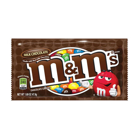 M&M's Milk Chocolate Chocolate Candies 1.69 oz
