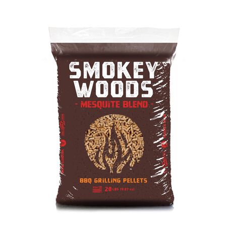 Smokey Woods Hardwood Pellets All Natural Mesquite 20 lb.