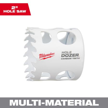 Milwaukee Hole Dozer 2 in. Carbide Tipped Hole Saw 1 pc