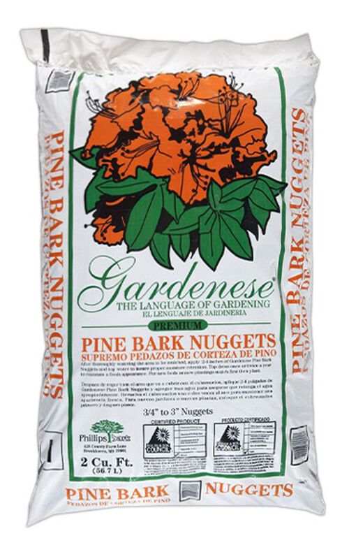 Gardenese Nuggets Pine Bark 2 cu. ft. | Stine Home + Yard : The Family